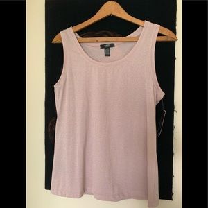 NWT Alfani Metallic Pale Pink